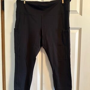 Lululemon Fast and Free High-Rise Tight 25” Black